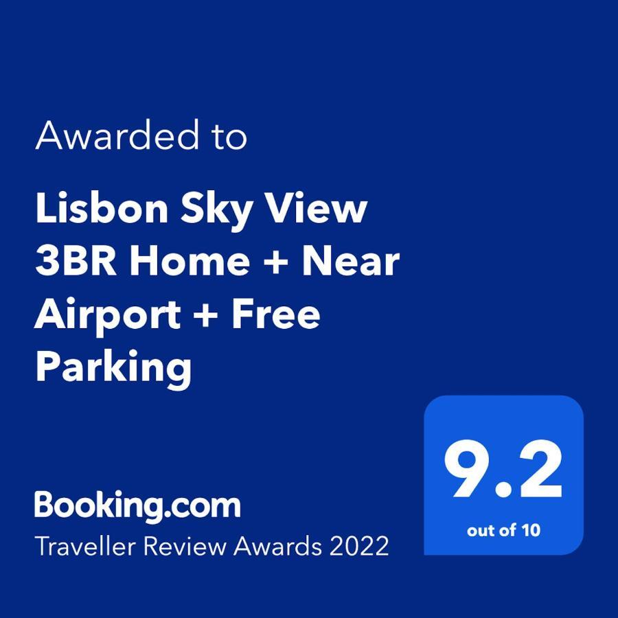 Lisbon Sky View 3Br Home + Near Airport + Free Parking Exterior photo